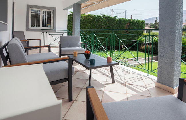 Deluxe 3 Bd House near Lagonisi w Garden - Foto 30