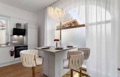 Liebelei Miesbach Boutique Apartment - 2 Min zum Bahnhof, eigener Parkplatz - Foto 17