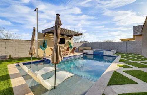 Outdoor Oasis with Pool and Spa Goodyear Getaway - Foto 24
