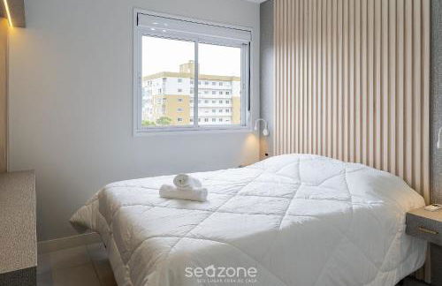 Apto com varanda e churrasq 500m da praia RML605 - Foto 5