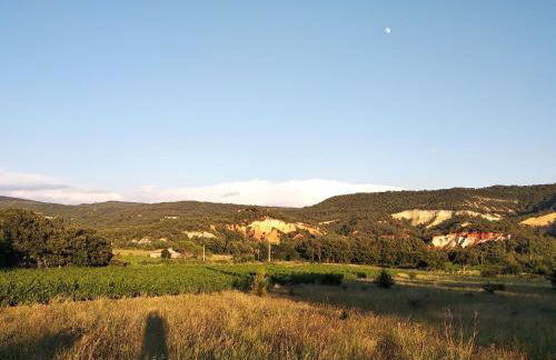 Maison de vacances avec piscine privative, Oustau des Oliviers vue dominante Colorado provençal - Foto 35