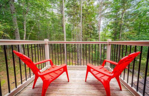 ADK Cabin with Hot Tub, Near Whiteface, Lake Placid, Fire Pit, Game Rm - Foto 11