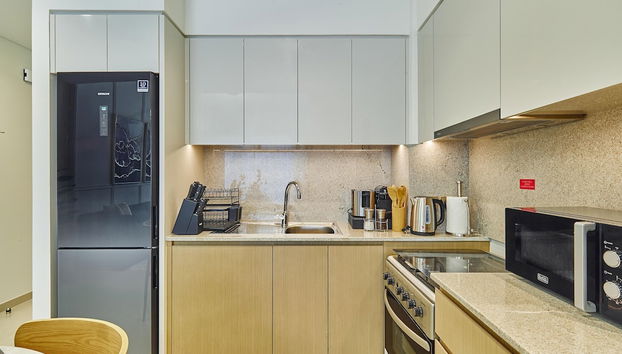 bnbme | Burj Royale | 1 BDR - Foto 5, Cocina privada