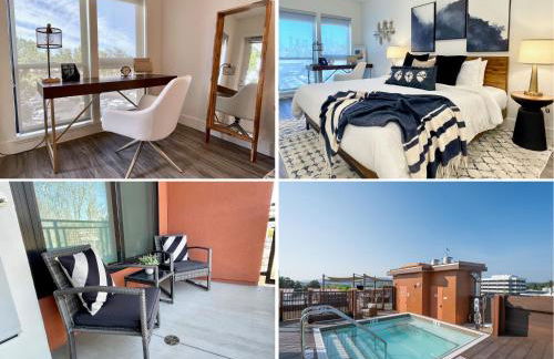 Elevator-Work Here-Gig WiFi-King Bed-Laundry in unit - Foto 1