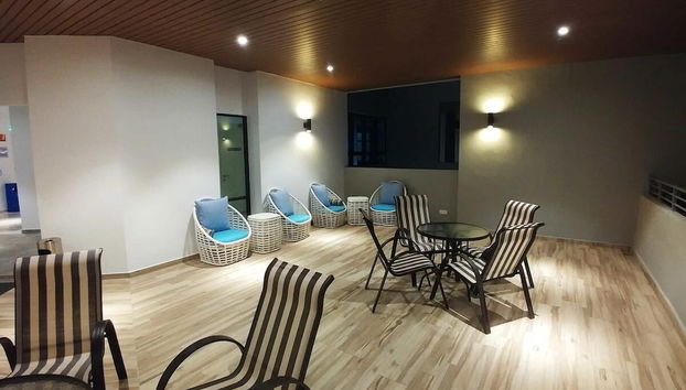 Sala de estar do lobby