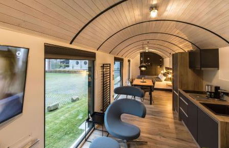 LokoMotel-Waggon, Luxus Appartment im Eisenbahnwaggon - Foto 6