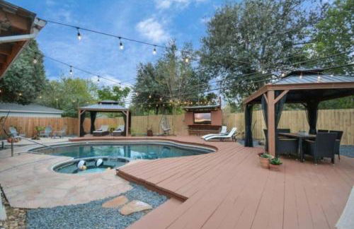 Bamboo Lagoon, Poolside Firelight, Jacuzzi and BBQ - Foto 33