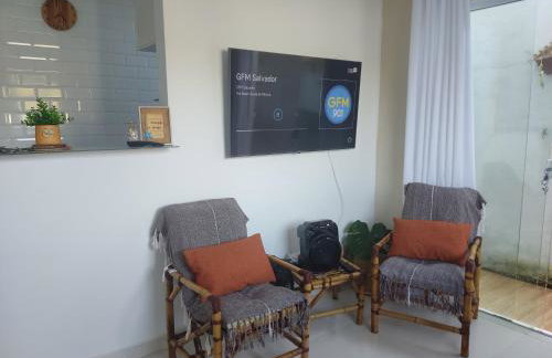 Casa Aconchego de Jacuípe, Ar condicionado e Piscina Privativa - Foto 8