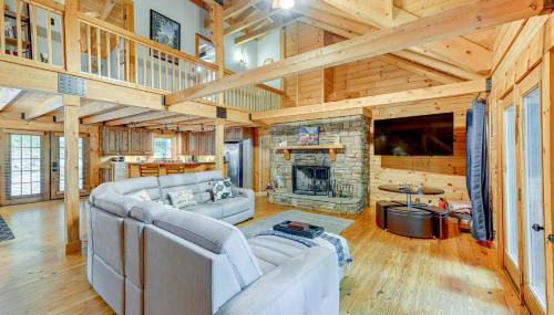 Scenic Blue Ridge Cabin Rental with Resort Amenities - Foto 4