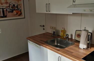 Appartement für 2 Personen Wohn und Schlafzimmer DuschBad Wi8 - Foto 7