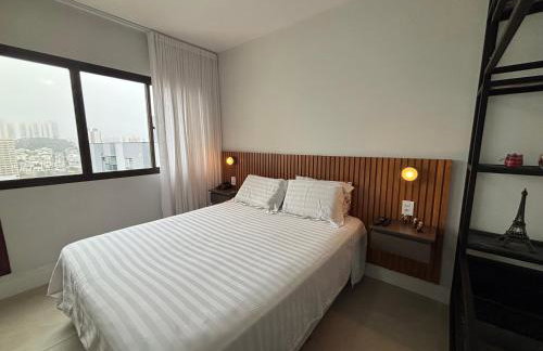 ENB1129 Flat Super Moderno com AC no Centro de SBC - Foto 12