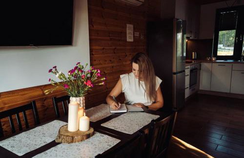 Domki na Kaszubach - Chabry i Rumianki - Roztoka, Przywidz - Basen Sauna Jacuzzi KASZUBY - Foto 13