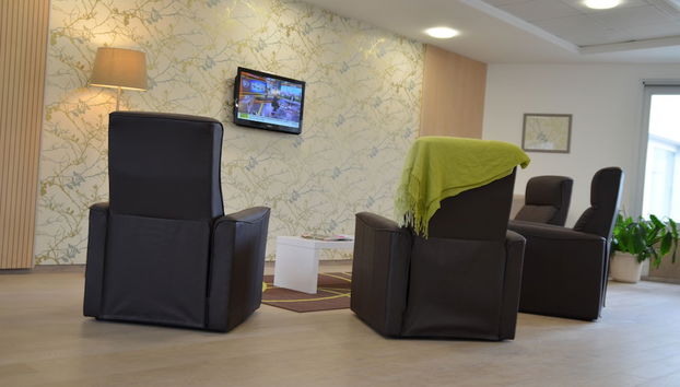 Zona de estar del vestíbulo