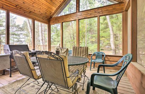 Waterfront Lake Tomahawk Cabin with Game Room! - Photo 33