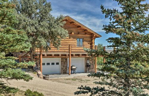 Exquisite Log Home with Lander Valley Views! - Foto 37