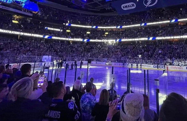 National Hockey League: Tampa Bay Lightning Ice Hockey Game at Amalie Arena - Ticket - Foto 2