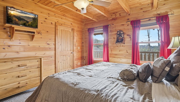 Peace Of Mind 3 Bedroom Cabin by RedAwning - Foto 5, Habitación