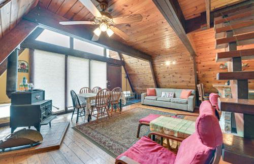 Walk to Ski Lift! Charming Hunter A-Frame - Foto 2