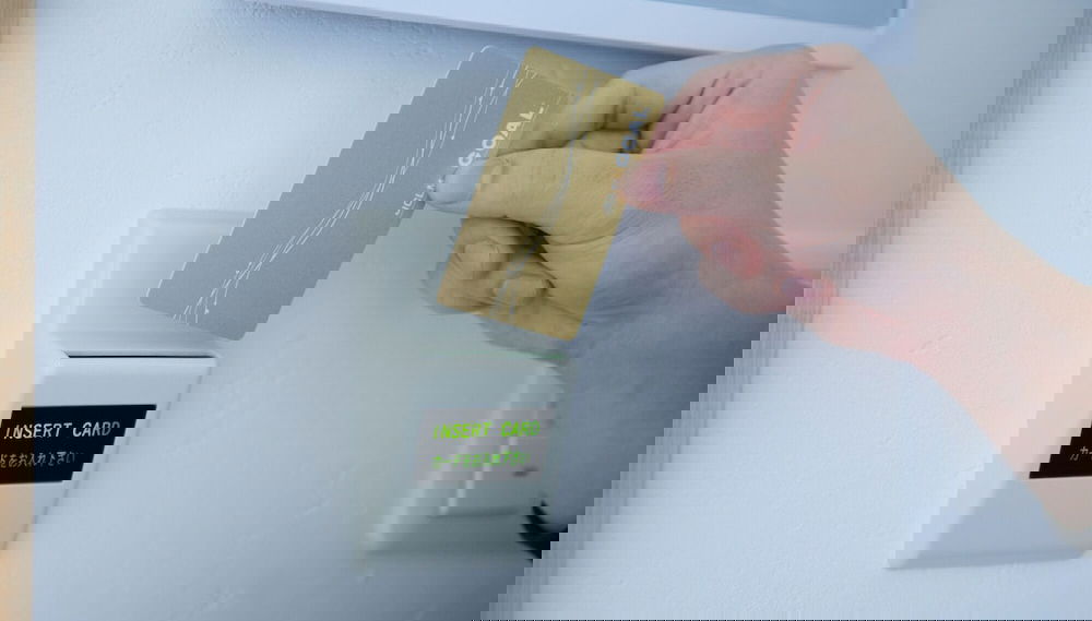 Mostrador de check-in y check-out