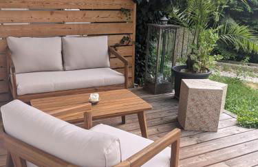 Wohnung mit Terrasse und eigenem Parkplatz - Foto 5