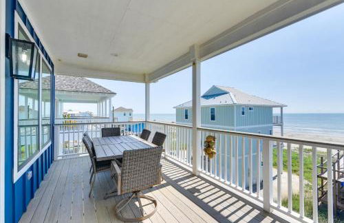 Ocean Views, Steps to Sand! Coastal Galveston Gem - Foto 33