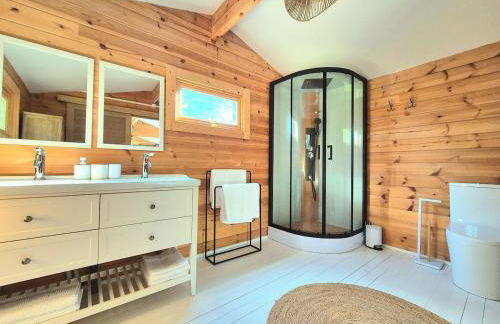 Suite privée indépendante en bois- Sud Ardèche - Foto 10