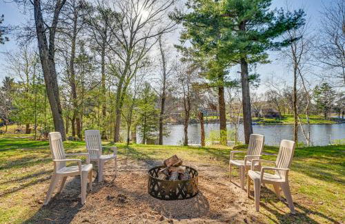 Lake Wissota Home with Private Dock and Fire Pit! - Foto 27