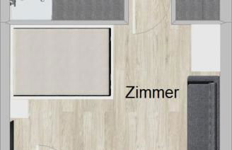 Top Modernes 1-Zimmer-Apartment mit Küche, Parkplatz, kostenfreiem WLAN und Netflix - Foto 14