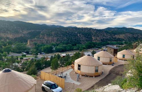 Yurt Overlook #7 with AC and Private Bath 2 Kings - Foto 22