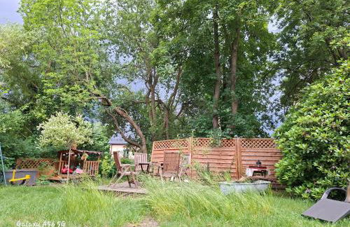 ansimali 1- Gemütliche FeWo mit Küche und Gartenblick in Grünhain-Beierfeld für Tierfreunde und Radliebhaber - Foto 45