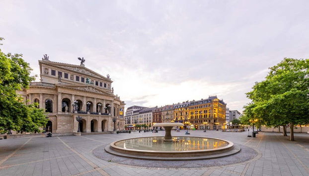 La Opernplatz de Frankfurt