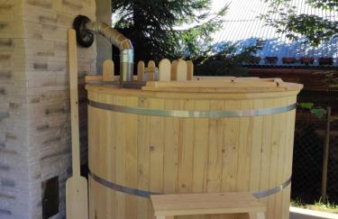 Borowikowe Zacisze drewniane domy z kominkami - Foto 37