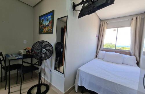 Kitnet 306 centro, com linda vista janela, tv smart - Foto 6