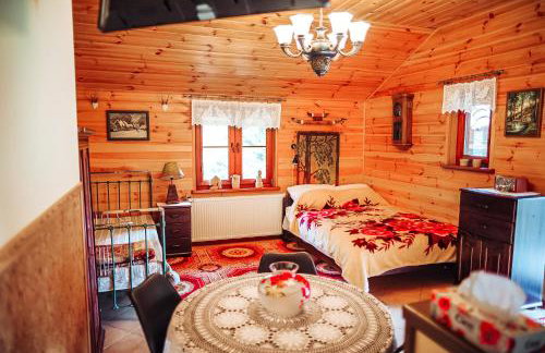 Leśny Zakątek balia kąpielowa ognisko sauna basen rowery w cenie pobytu Realizujemy Podlaski bon turystyczny - Foto 51