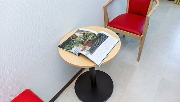 Zona de estar del vestíbulo