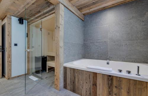 Appartement duplex à Val d'Isère, sauna, cheminée, 4 chambres en suite, parking, pour 8 personnes - FR-1-567-123 - Foto 4