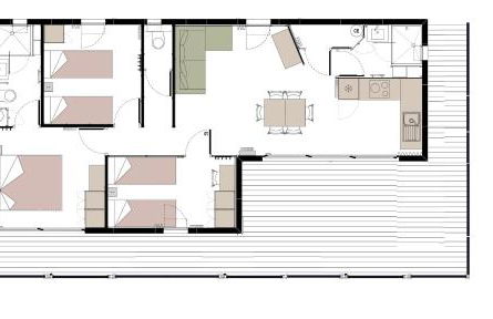 Oihana grand chalet de 2 à 6 pers climatisé avec piscine vue et calme à Hasparren-Pays Basque - Foto 15