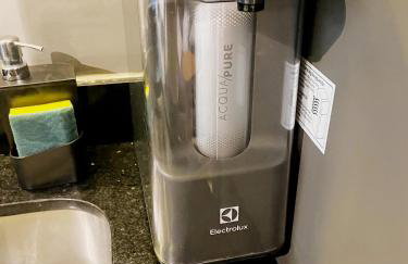 Consolacao GREY BOX - Studio de Luxo no Centro - Ar Condicionado - Cama Queen - Maquina de Lavar - Prox Metrô- Cozinha Completa - Wifi 500mbps - 7 andar - Foto 29