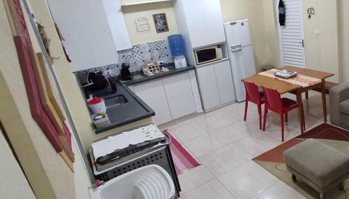 Estúdio Mobiliado em Poços - Foto 2, stove, pet friendly, toaster, minibar