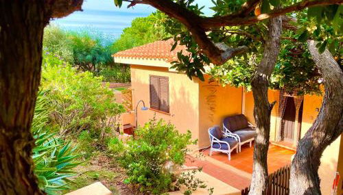 Villetta La Risacca - fronte mare - seafront - Foto 5, Garden, Garden view