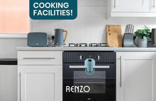 Vibrant and Cosy 3-Bed Home in Nottingham by Renzo, Perfect for Contractors, Free Parking! - Foto 10