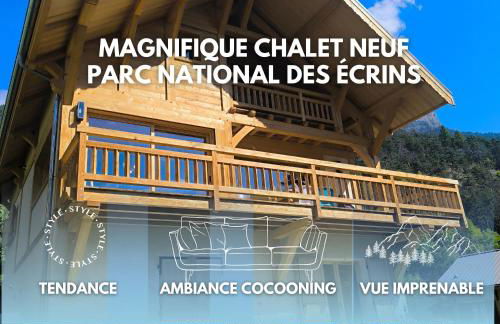 Magnifique chalet neuf Pelvoux Vallouise Puy Saint Vincent - Foto 32