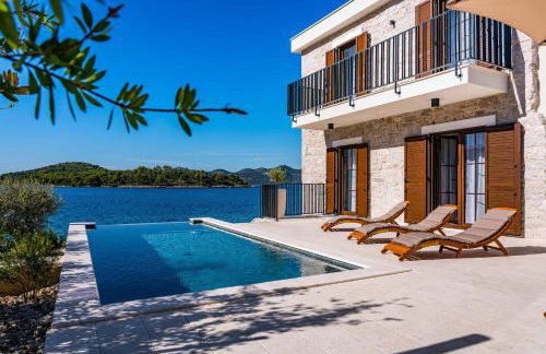 Seafront Villa Draga with heated infinity pool - Foto 98