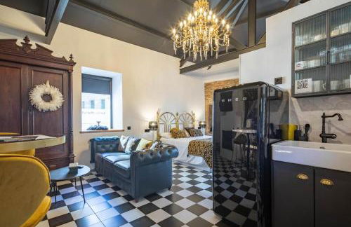 La Suite Años 20 Bañera, chimenea de leña y terraza - Foto 14