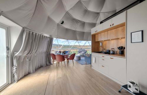 'The Bear Dome' with Barrel Hot Tub in Franklin - Foto 12