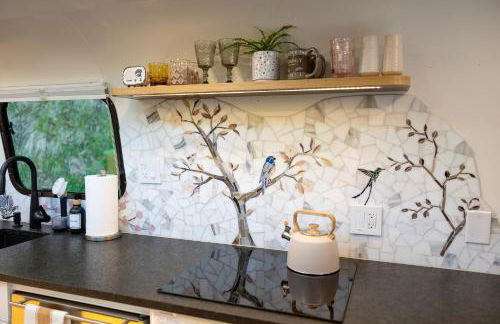 Airstream w Bathtub, River, & Hot Tub - Foto 7