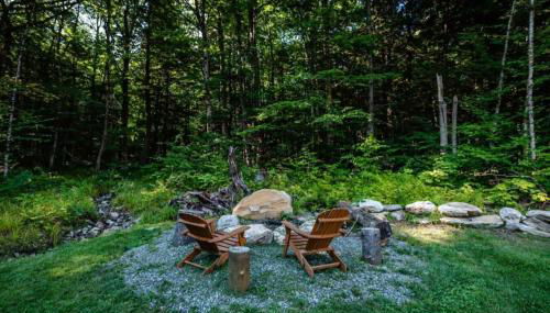 Dream Stratton Forest Cabin with Hot Tub and Fast WiFi - Foto 5, Garden