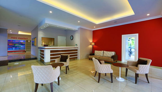 Sala de estar do lobby