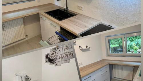 FeWo meisteroffice im Sackgässle, ebenerdige ELW 50qm, Terrasse, vollwertige Küche, Nähe Ulm - Foto 2