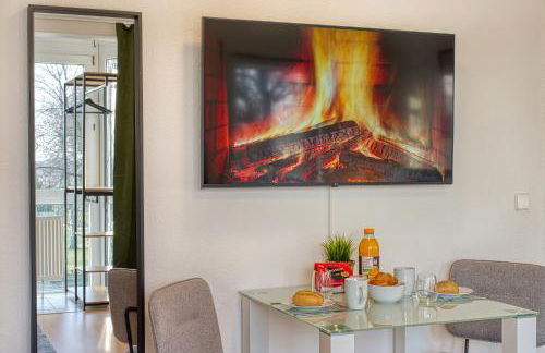 Premium Studio Sonne #1 - Modernes Studio, ruhige Lage, Parkplatz, Smart-TV & WLAN - Foto 2